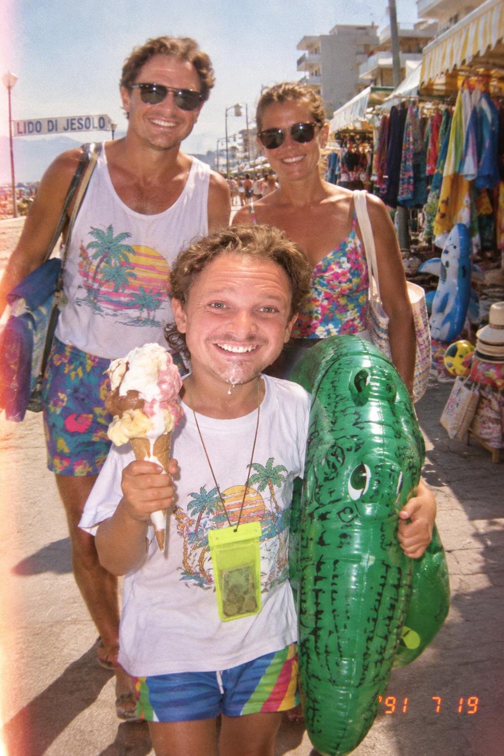 90er Urlaubsfoto