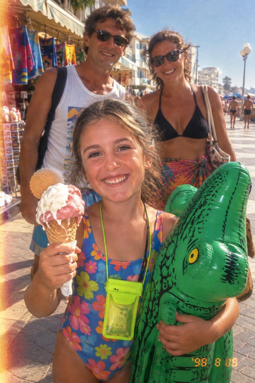 90er Urlaubsfoto